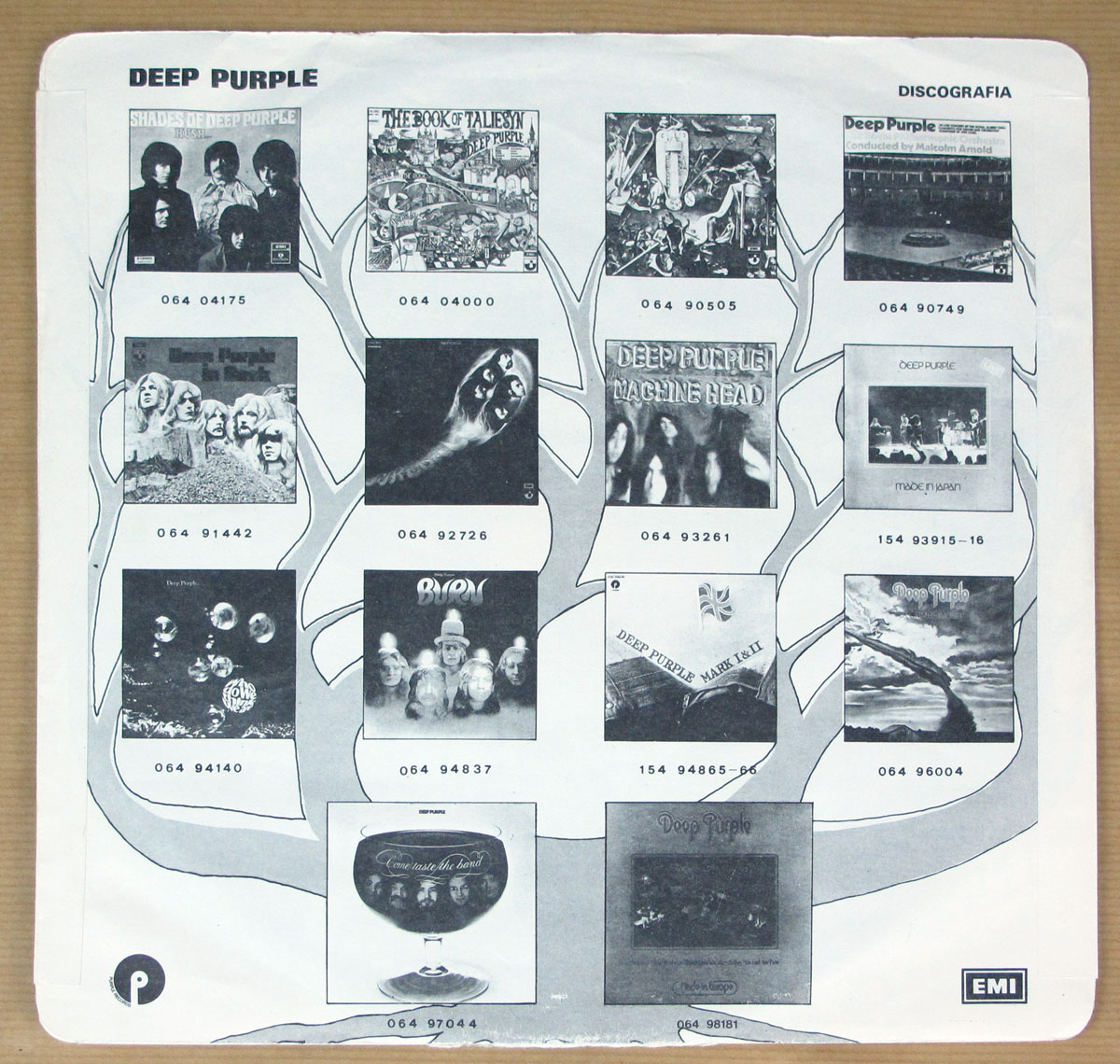 High Resolution Photo #5 DEEP PURPLE Made In Japan Live Italy Vinyl Record
